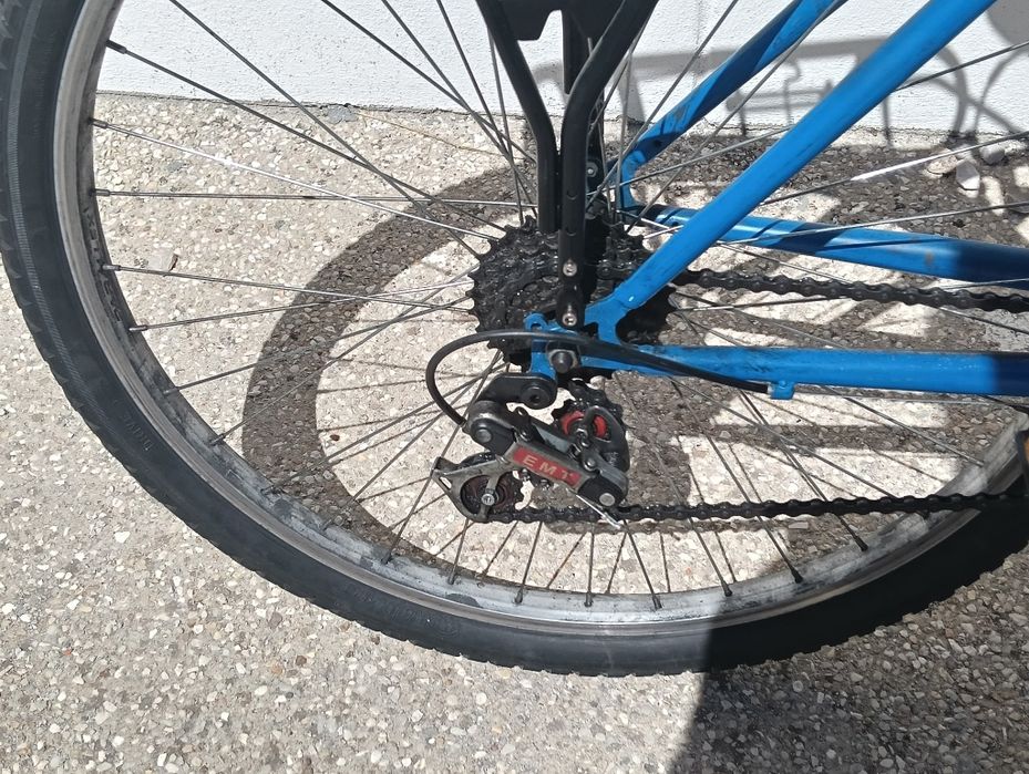 Bicicleta 26" azul - Bom Estado - Pronta a Andar