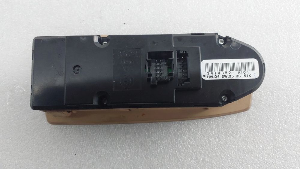 Comando / botão / interruptor vidros frente esquerdo BMW X3 (E83)65203487543041121