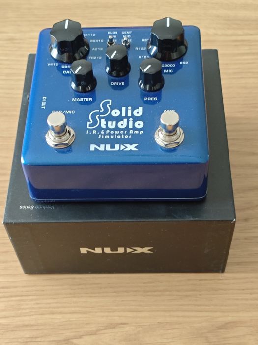 Nux solid studio preamp symulator kolumn