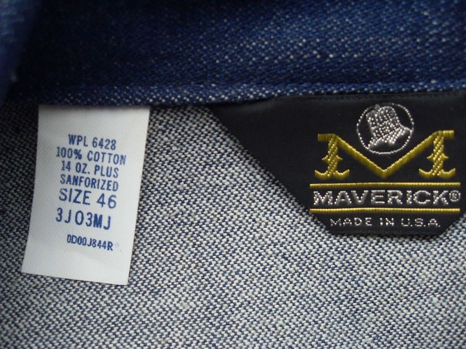 Джинсовая куртка винтаж Maverick