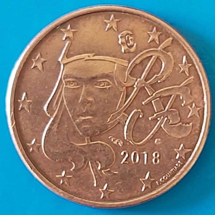 5 Cêntimos de 2018 de França, Mariana