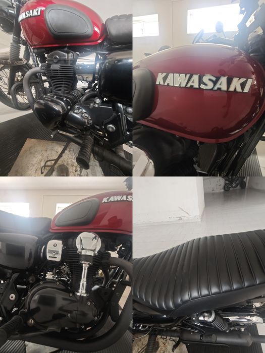 Kawasaki W800 Special Edition 2013 – Original + upgrades + extras reversíveis