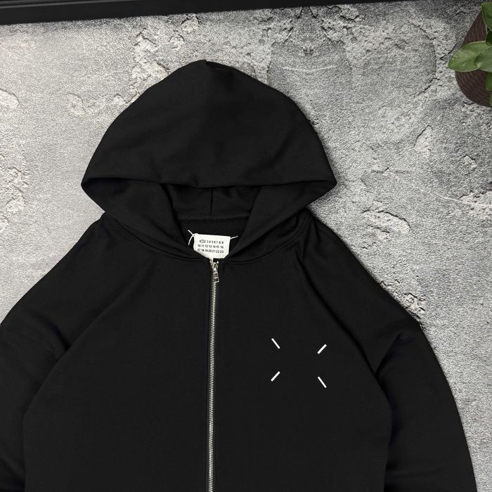 Оверсайз зіп-худі Maison Margiela full zip кофта зипка мейсон маржела