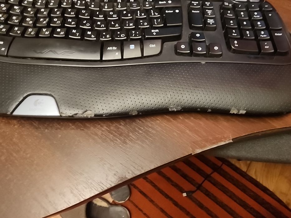 Клавиатура  logitech  wave