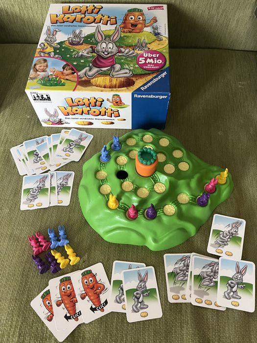 Настільна гра Ravensburger витягни моркву djeco haba