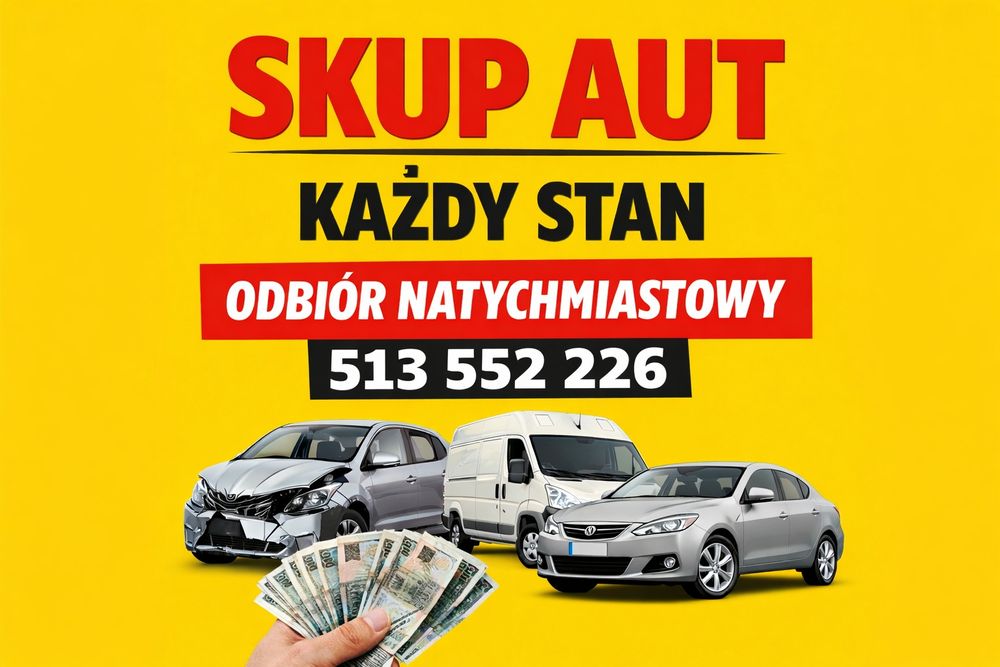 Skup Aut Samochodów"Ciechanów"Mława-całe mazowieckie