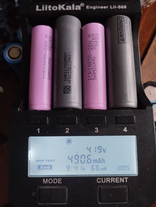 Аккумулятор lg m50t 21700