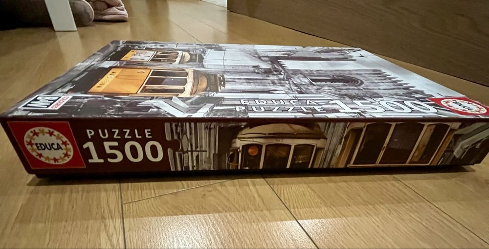 Puzzle EDUCA 1500 Peças – Elétricos de Lisboa – Ótimo Estado