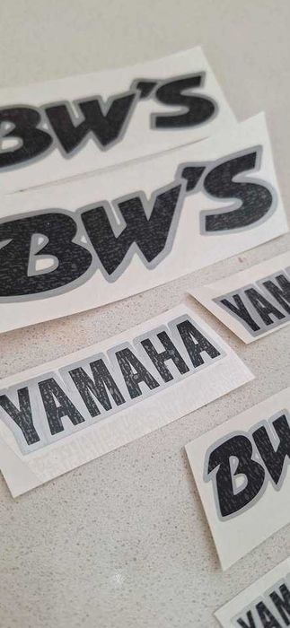 yamaha BW`s kit autocolantes cinza/branco 2 modelos