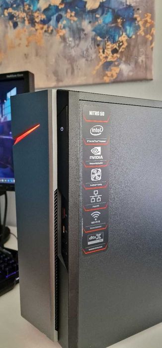 (COMPLETO) Acer Nitro i5-10400F Hexa Core-500Gb Nvme+1TB-12Gb-GTX 1650