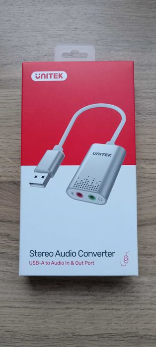 Karta dźwiękowa Unitek, nowa.
