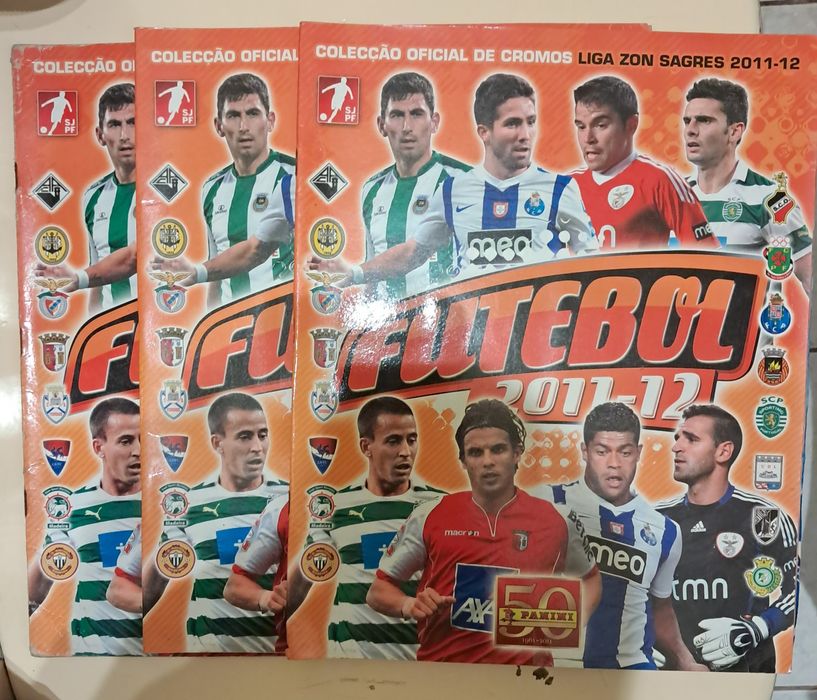 Panini Lote de 13 cadernetas da Liga Portuguesa.