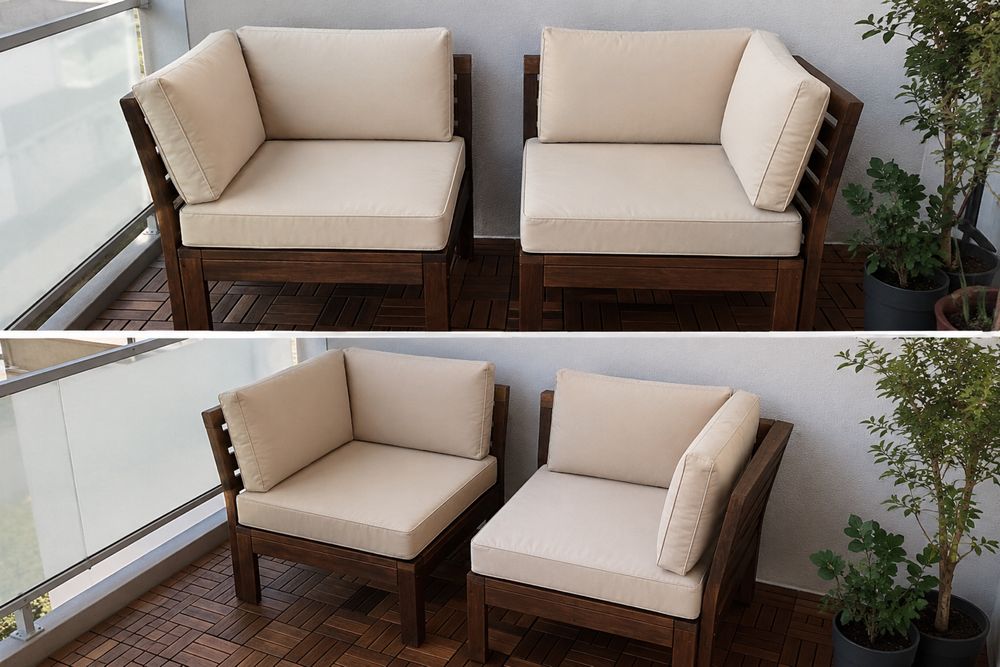 Cadeiras/sofá exterior Applaro IKEA
