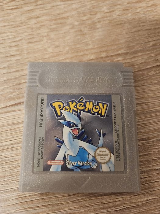 Pokemon Silver na Nintendo Gameboy