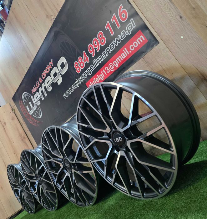 NOWE ALUFELGI AUDI - 17x5x100 - A1,A2,A3,TT