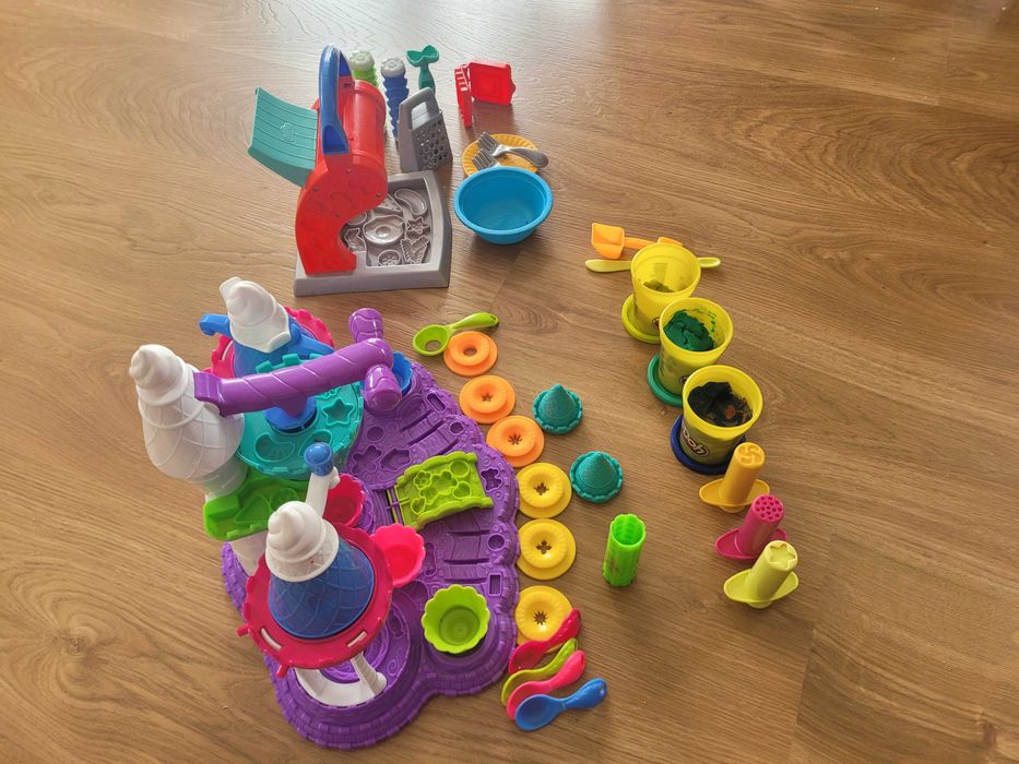Play-doh lodowy zamek