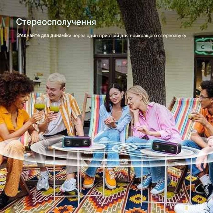 Бездротова колонка DOSS SoundBox Pro+ Bluetooth, 24 Вт стерео