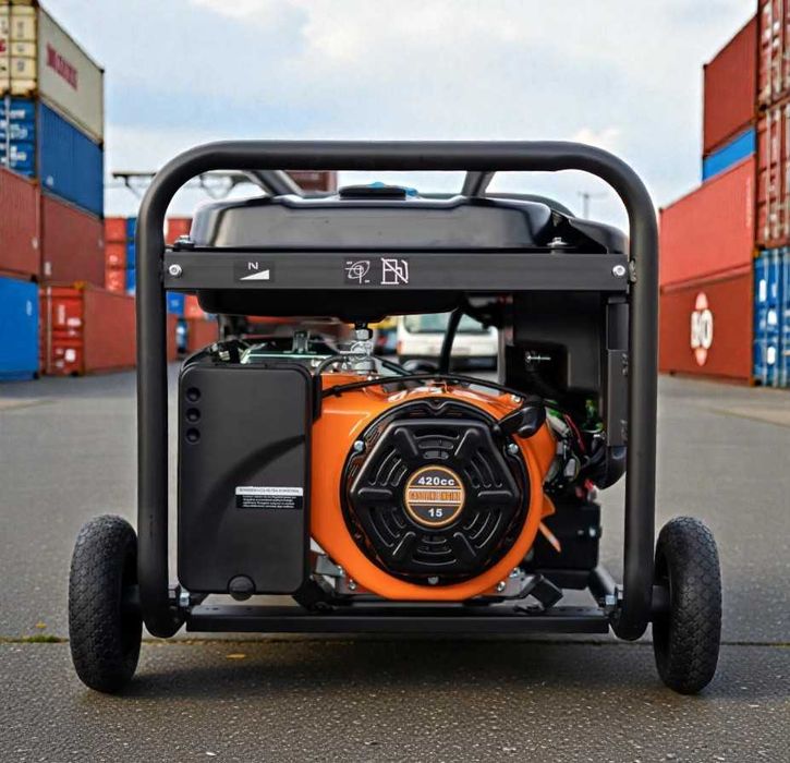 Бензогенератор Kingway K6000E однофазний 230В 6 кВт  електростарт AVR