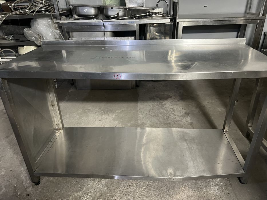 Bancada inox usada