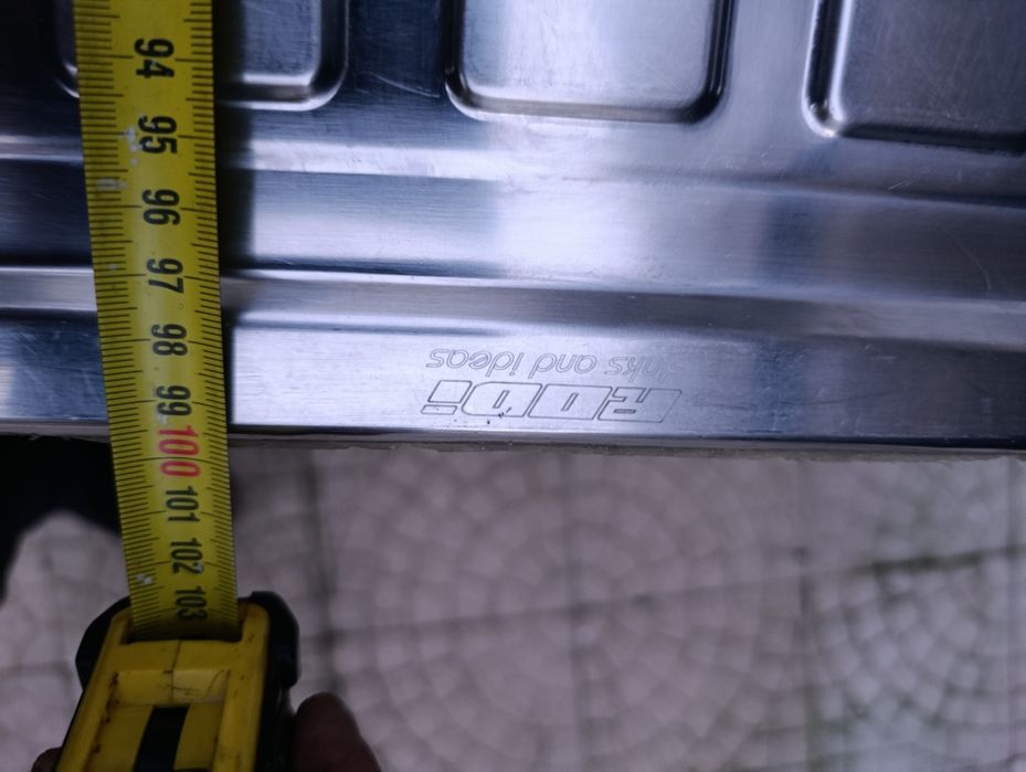 Banca inox dupla cozinha