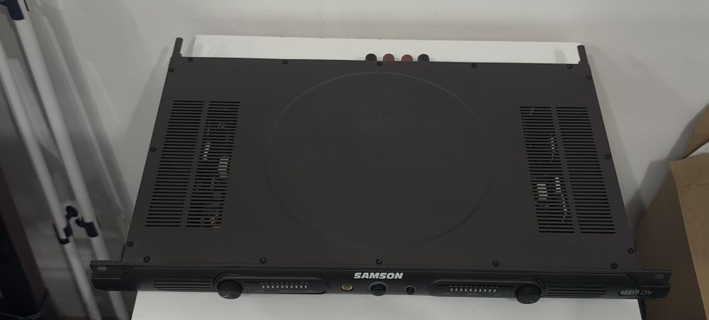 Wzmacniacz końcówka mocy Samson Servo 120a studyjny stereo rack
