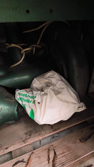 Motor de extração/aspirador industrial antigo