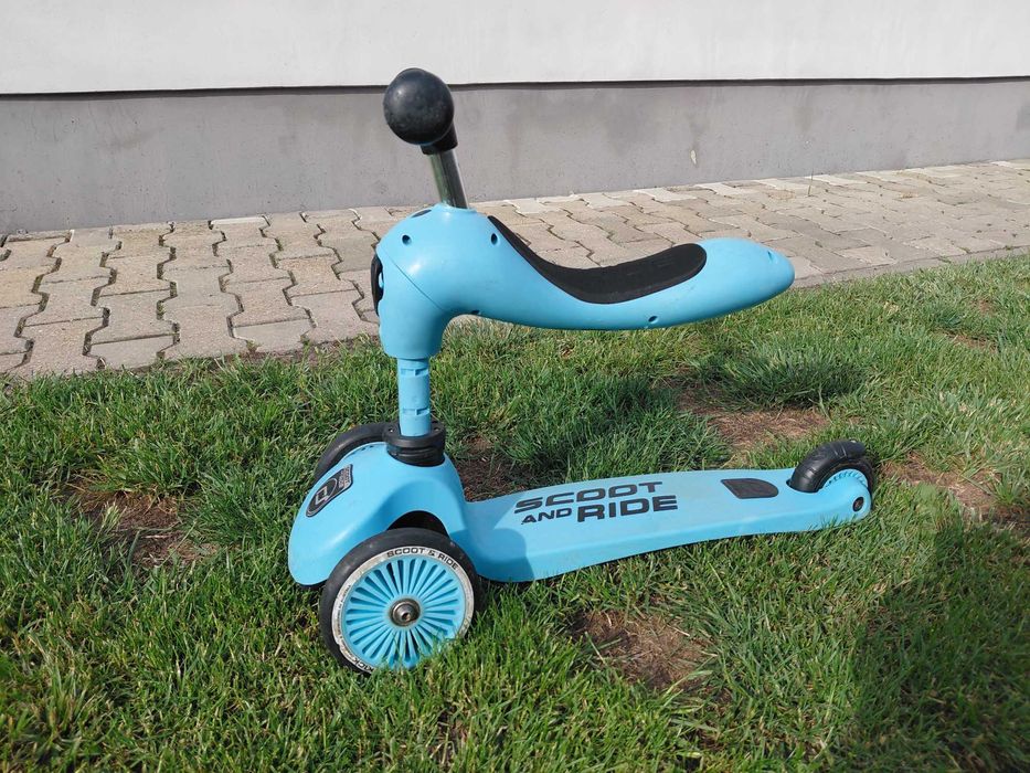 Hulajnoga trójkołowa - scoot and ride - 2w1