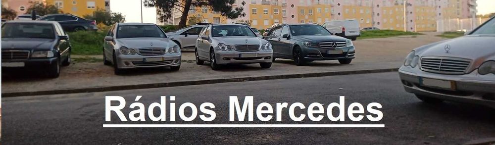 Rádios Mercedes W203 w209 W211 w212 Volkswagen BMW