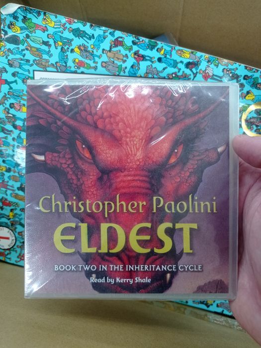 Аудіокнига "Eldest" автор Крістофер Паоліні (Christopher Paolini), фентезі, нова, запакована, оригінал англійською, 8 CD