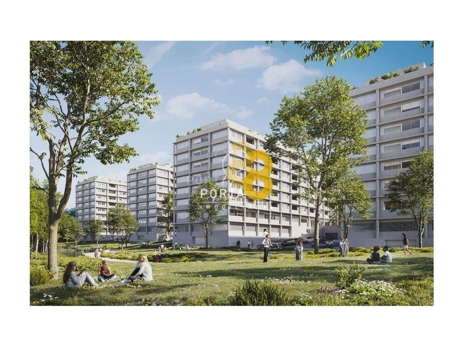 T2 com garagem e Varanda | Maia