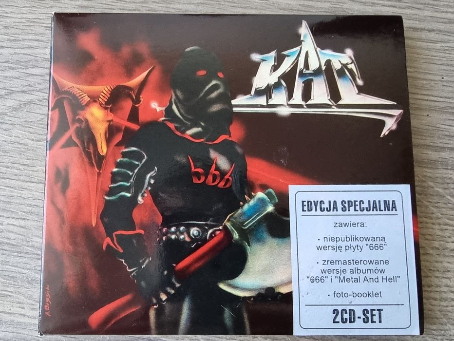 KAT - 666 Metal and Hell - remastered CD digipack