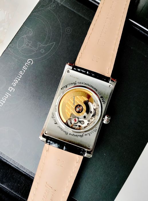 Frederique Constant Carre heartbeat.