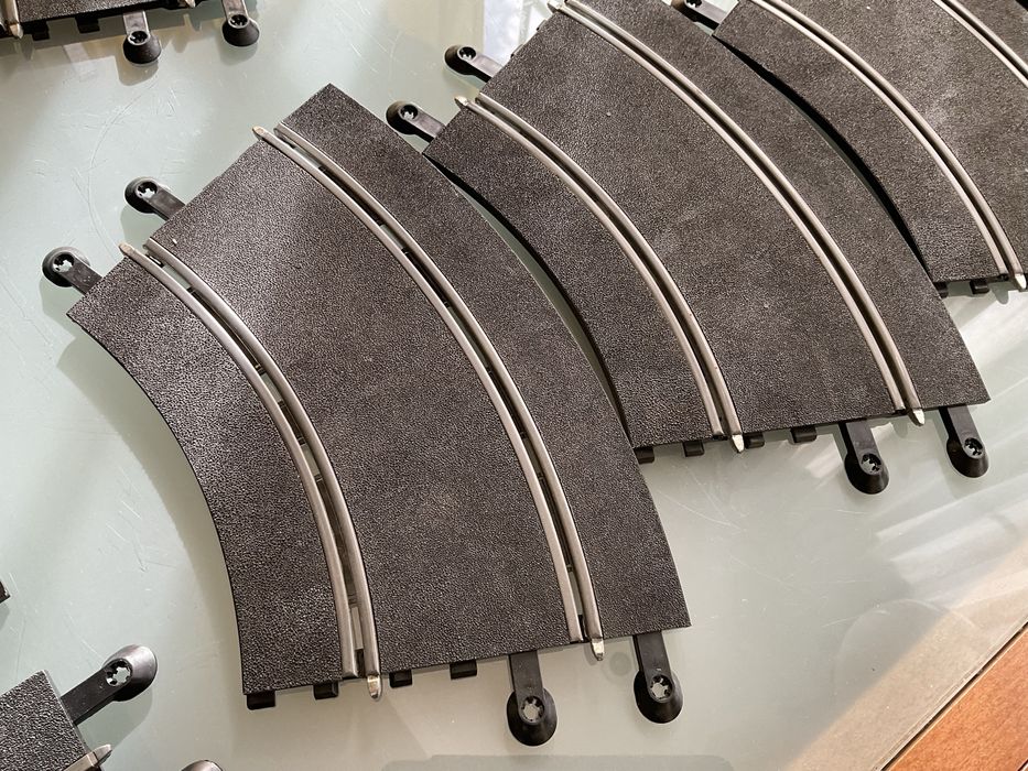 Scalextric Scx retas e curvas lote