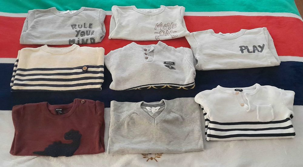 Roupa de menino e menina