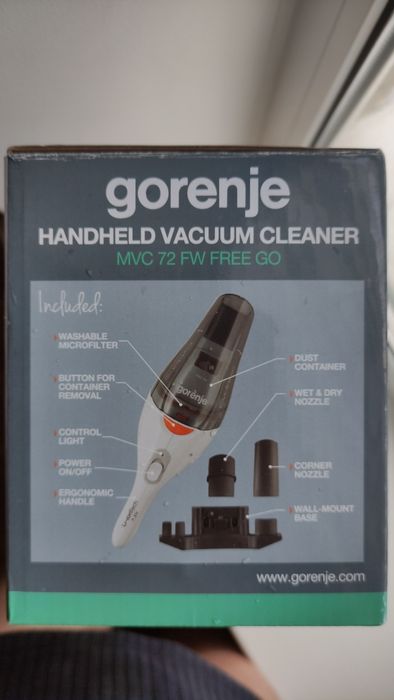 Пылесос Gorenje mvc 72 fw