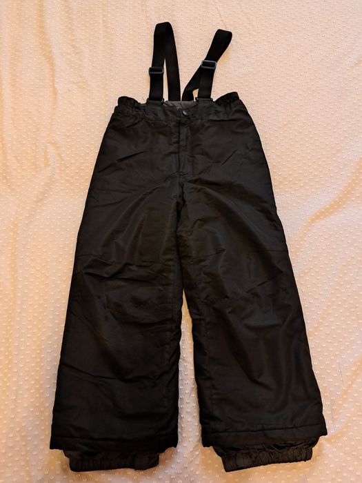 Штани джинси лижні полукомбінезон на 5, 6 років