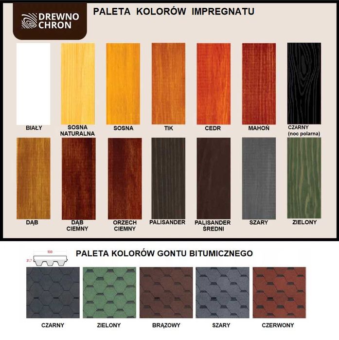 Altana ogrodowa 4x4 | Altanka drewniana | A1 | Producent
