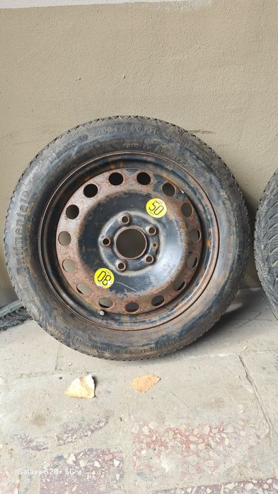 Sprzedam Opony zimowe na Felgach plus Dojazdówka Gratis Mondeo mk4
