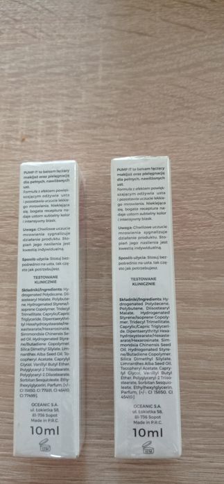 Błyszczyk balsam do ust AA WINGS of color pump It lip  plumper