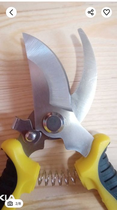 Набір секаторів для роботи в саду. 2 шт.