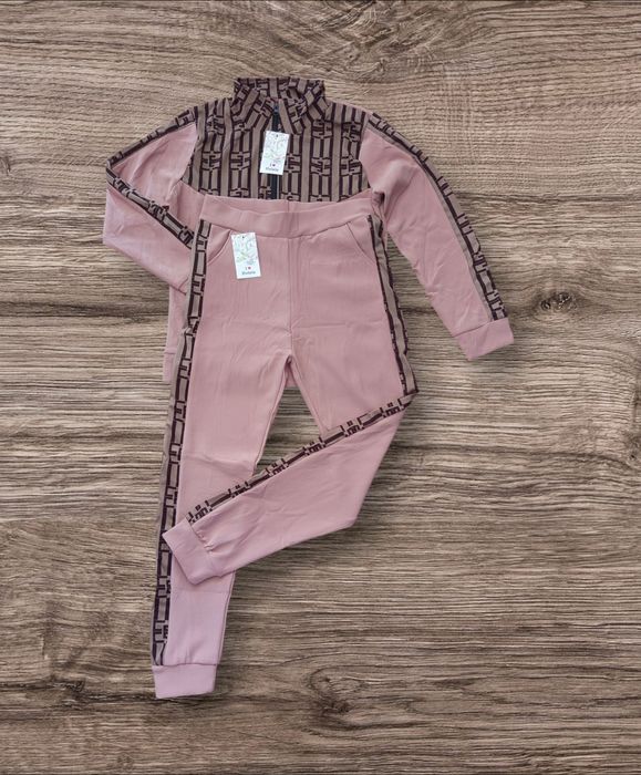 Dres damski komplet masełko