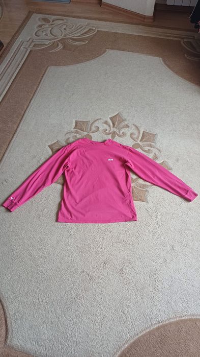 лонгслив vans розовый