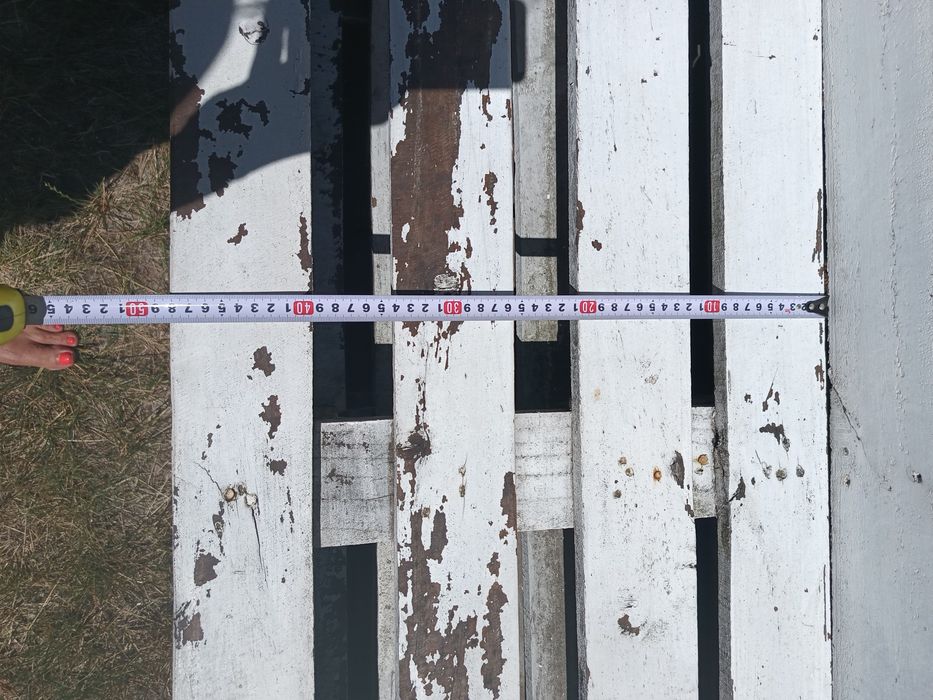 Ławki ogrodowe z palet