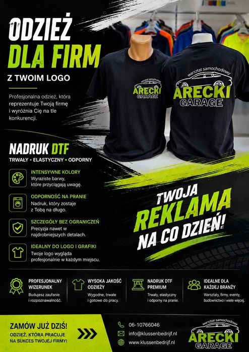 Koszulki Firmowe z Logo – Trwały Nadruk i Szybka Realizacja