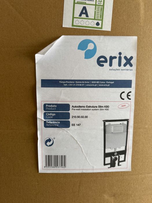 Autoclismo Estrutura encastrado K80 erix