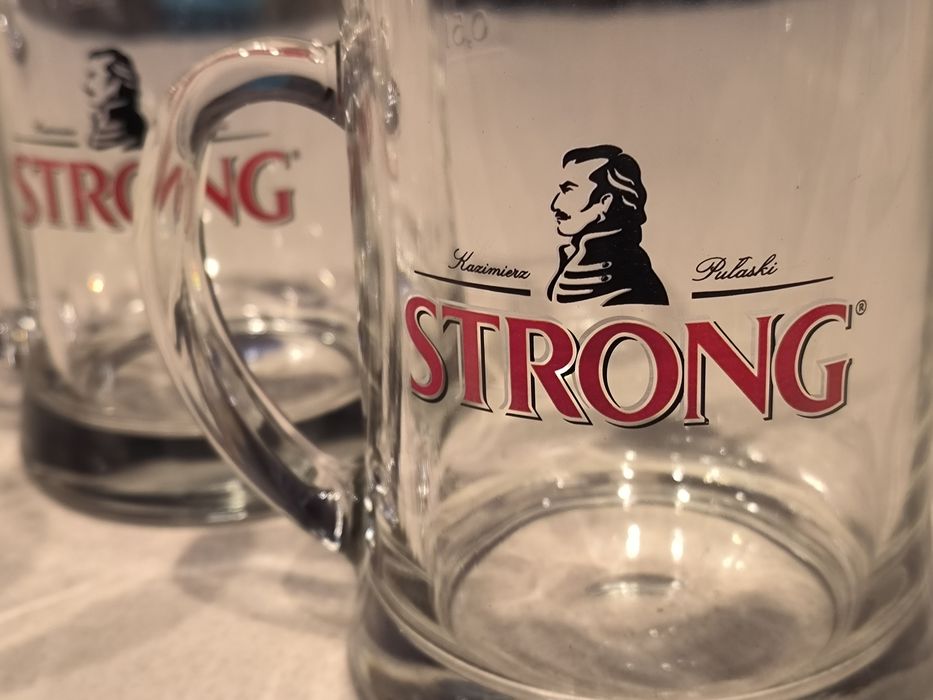 Szklanka, kufel do piwa Strong 0.5L