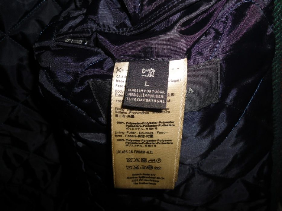 Scotch soda пиджак L шерсть scotch&soda блейзер куртка скотч сода