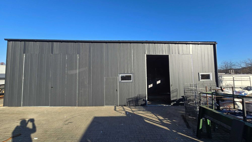 Garaże blaszane, Hale, Wiaty, Domki Narzędziowe, Każdy Wymiar !