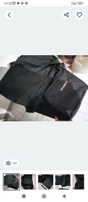 Нова велосипедна сумка konix 3 в одному