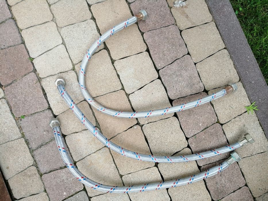 Nowe Wężyki do baterii, wężyki do WC